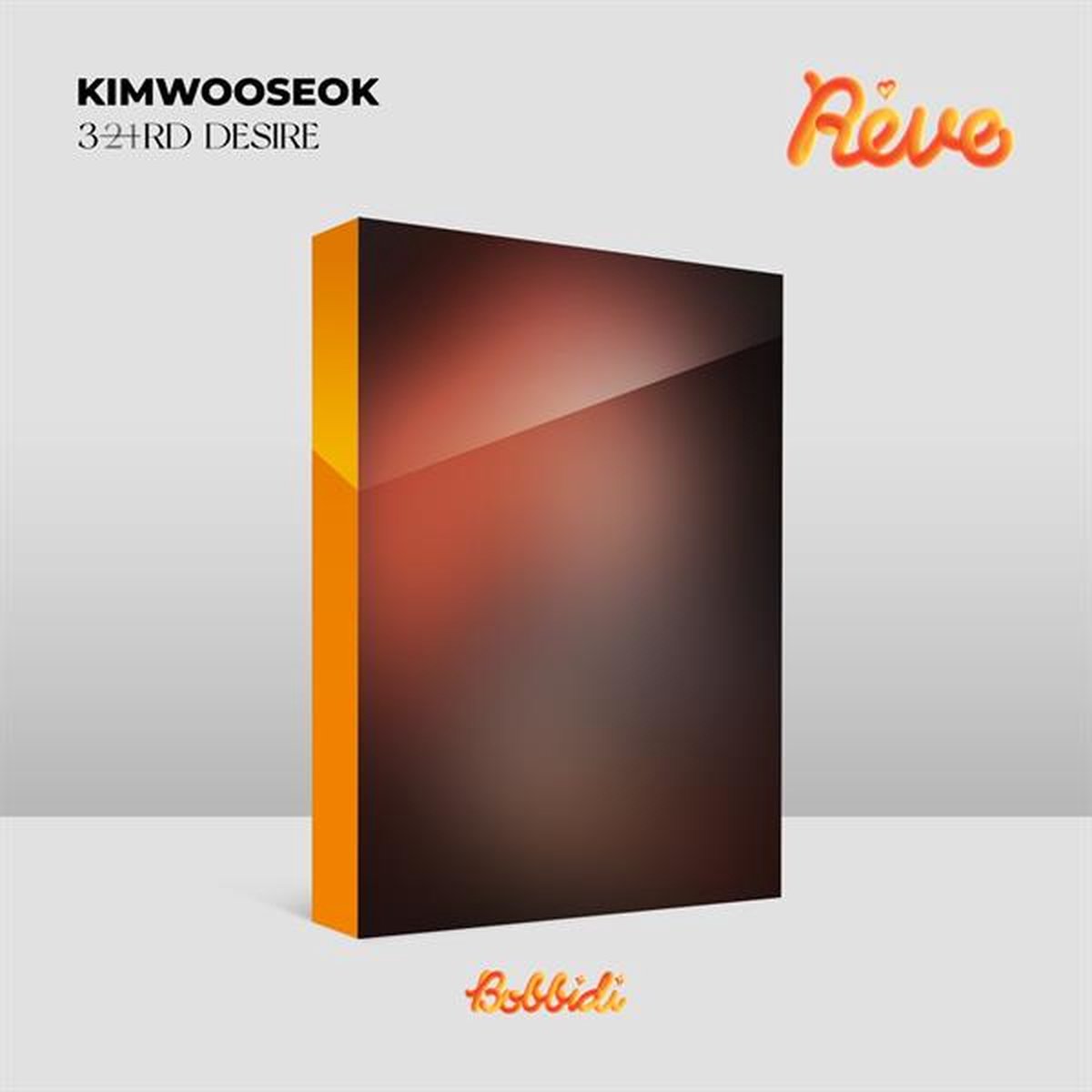 KIM WOO SEOK(X1) 3. DESIRE [Reve] Album Random ver.,No poster