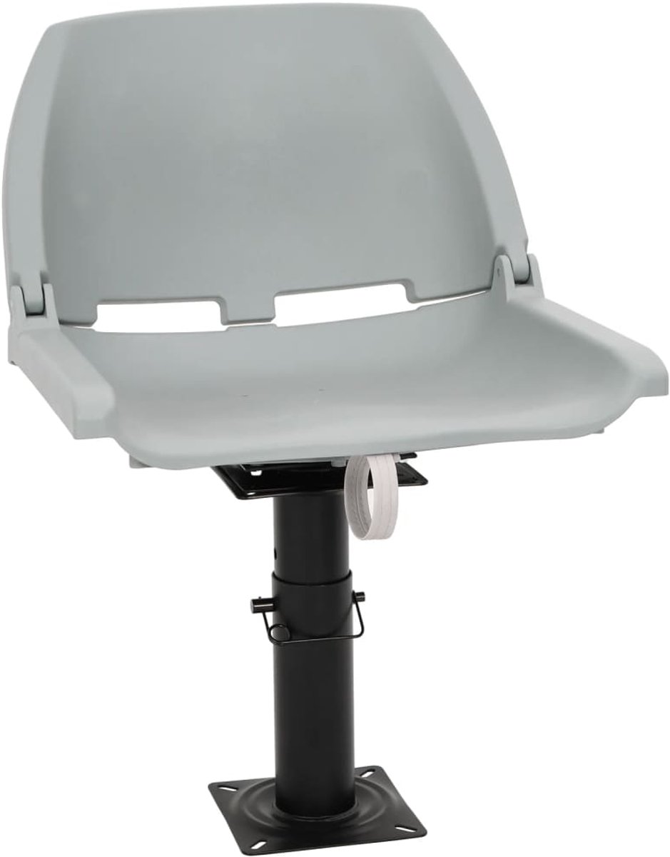Vidaxl Bootsstuhl Mit Um 360° Drehbarer Basis Und Höhenverstellung