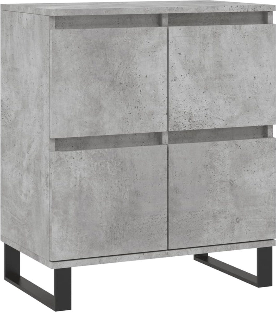 Vidaxl Kommode, Beton Grau, 60x35x70 cm, Holzwerkstoff