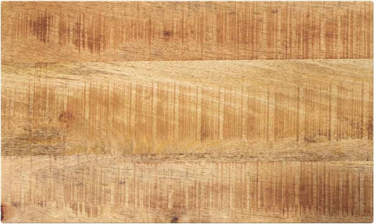 Tischplatte, 50x30x2,5 cm, Rechteckig, Rohes Mangoholz