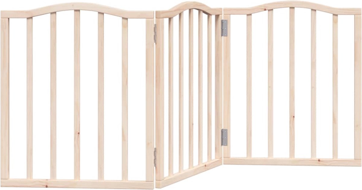 Vidaxl Zusammenklappbares Sicherheitsgitter für Hunde, 3 Paneele, 150 cm
