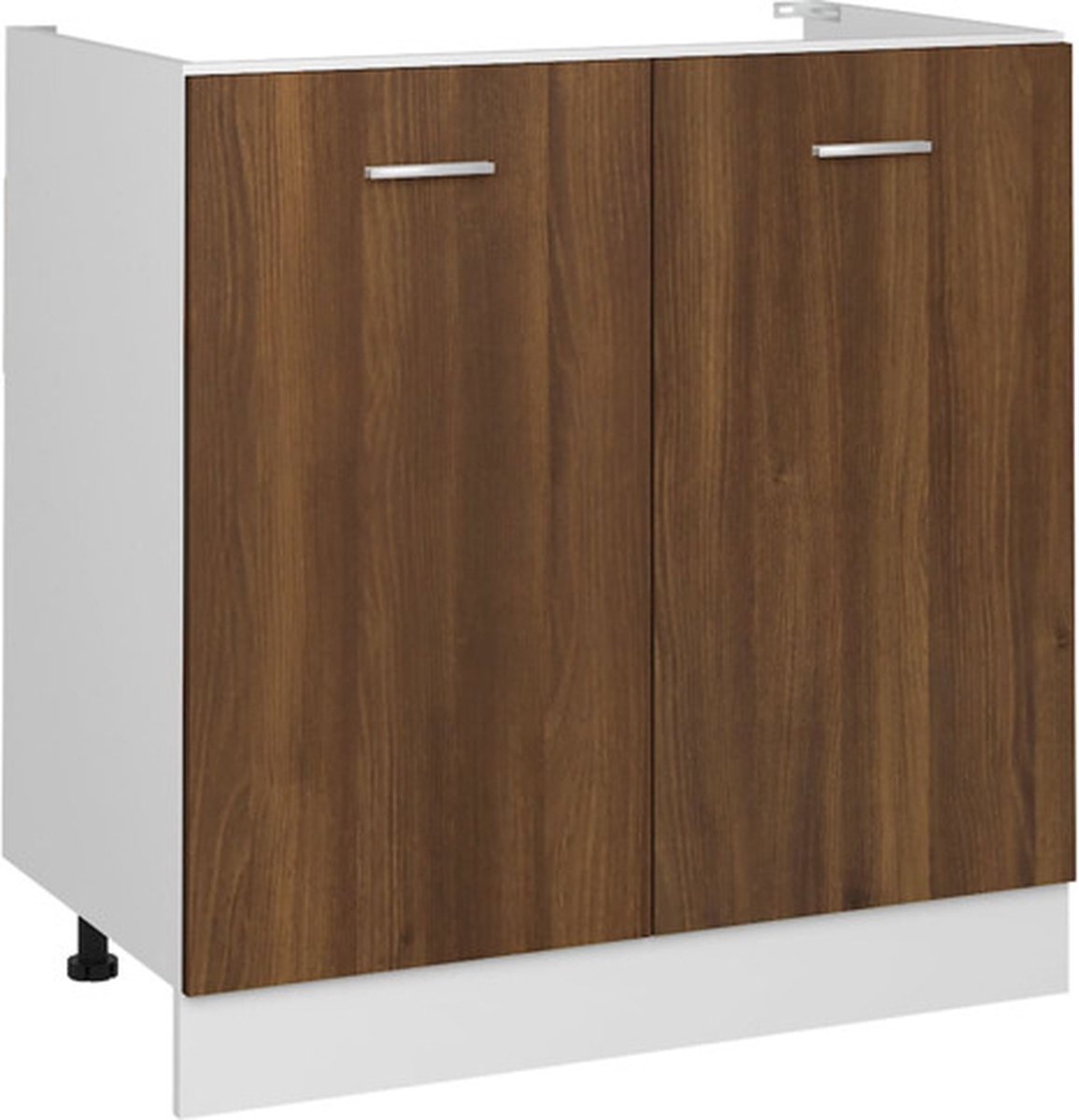 Vidaxl Unterschrank für Spülbecken, Braun Eiche, 80X46X81,5 Cm