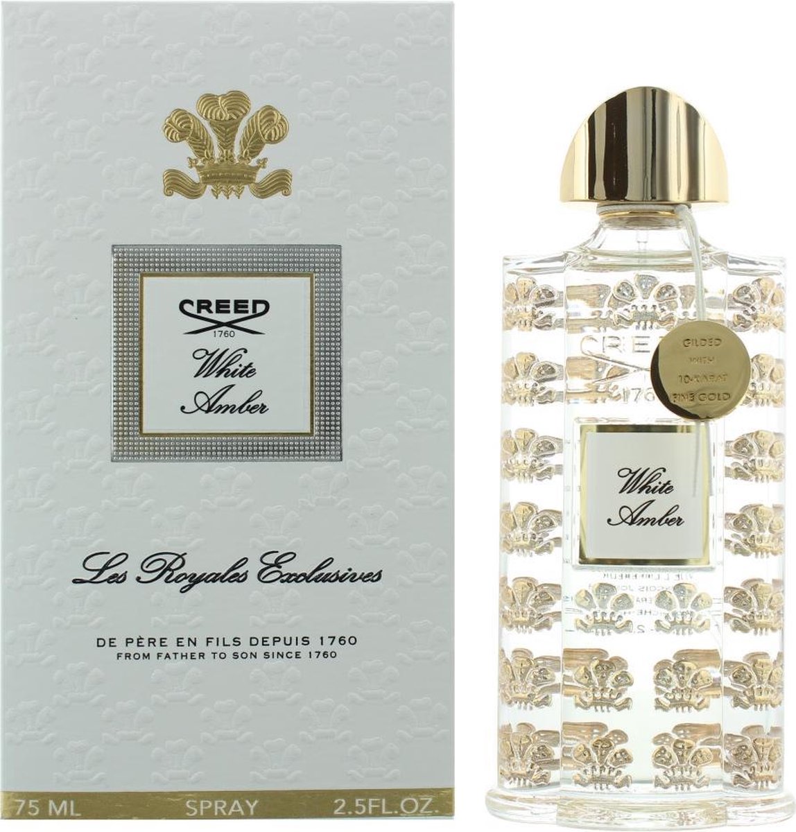 CREED Royal Limited White Amber Essence Parfums Blumig Fruchtig Orientalisch Eau De Parfum EDP 75ml/250ml 75ml