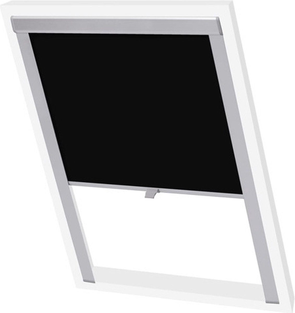 Vidaxl Verdunkelungsrollo, Schwarz, F06
