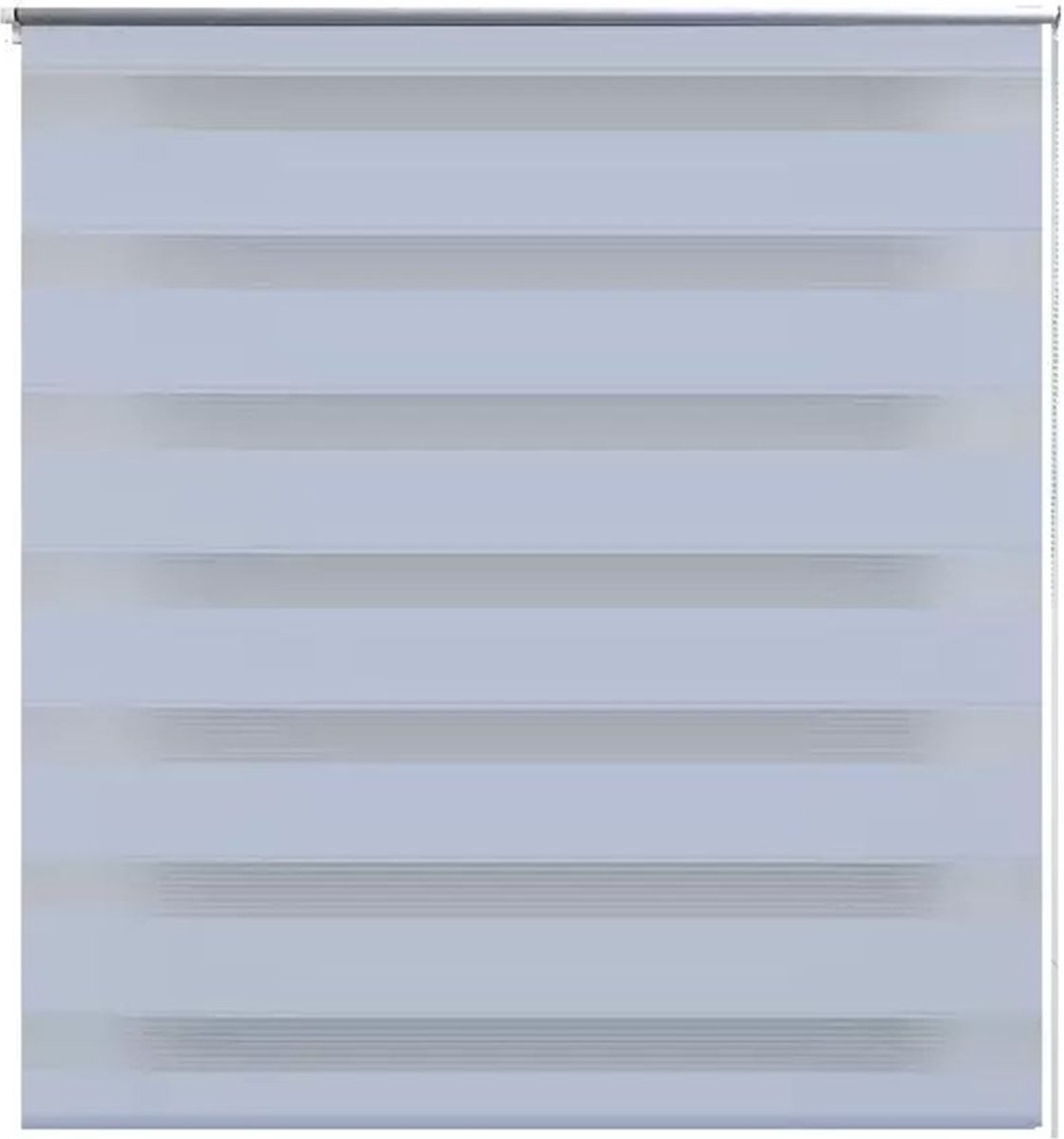 Gestreifter Rollladen (70 X 120 Cm), Weiß
