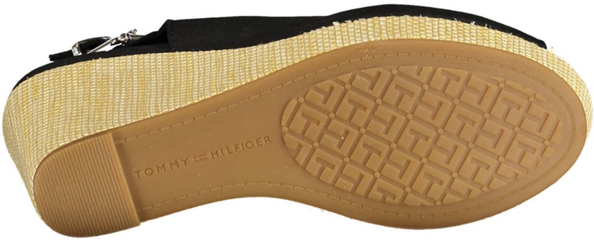 Riemchensandalette Keilabsatz Tommy Hilfiger schwarz 40 schwarz