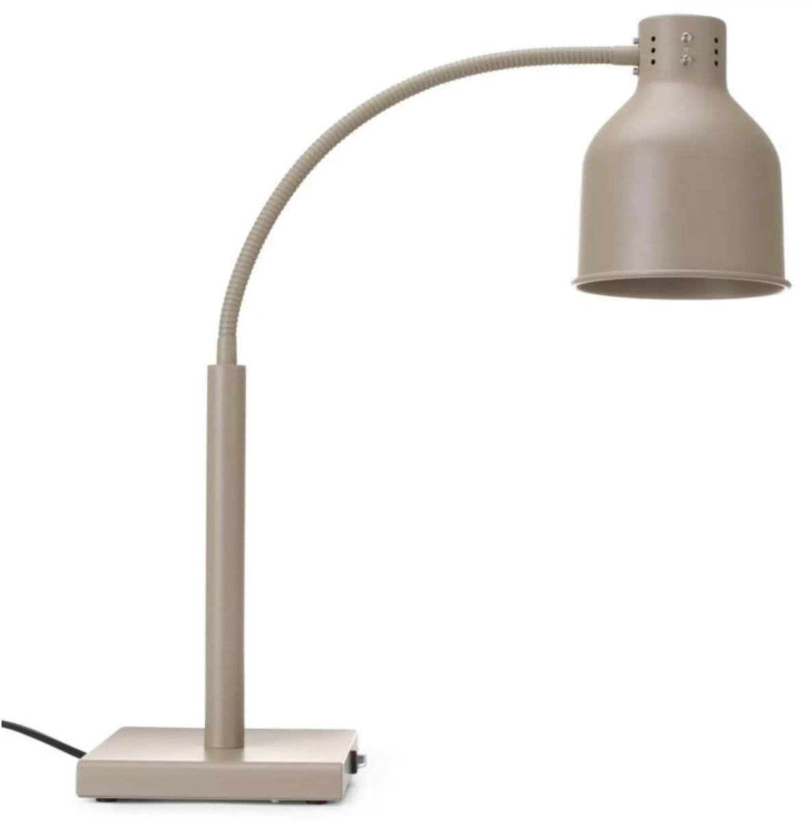 Tisch-Wärmelampe zum Warmhalten von Speisen, flexibel, 250 W - beige