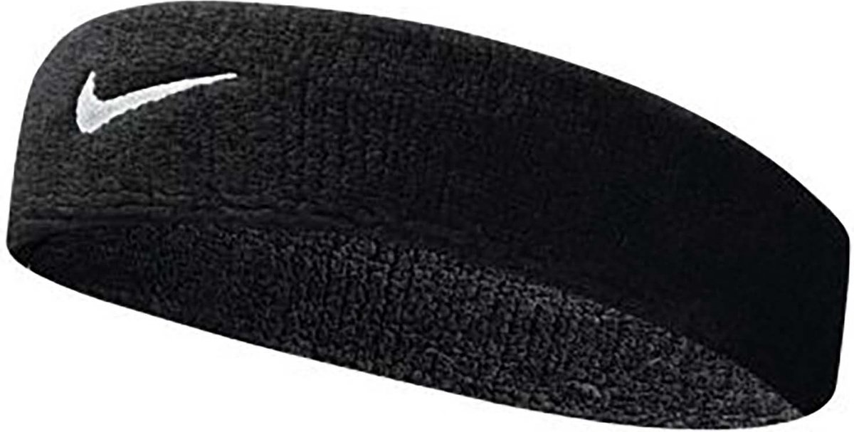 Ac2285-010 Nike Swoosh Stirnband (Schwarz) Haarband