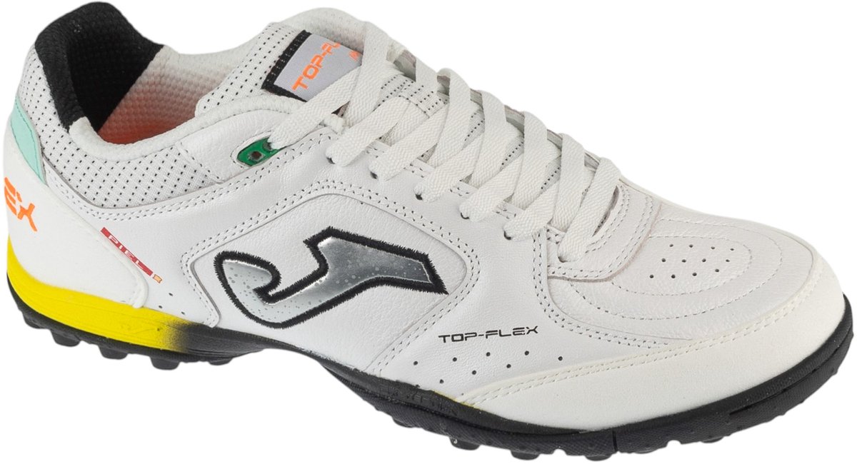 Joma Top Flex 25 TOPS TF, Herren weiße Rasenfußballschuhe 42