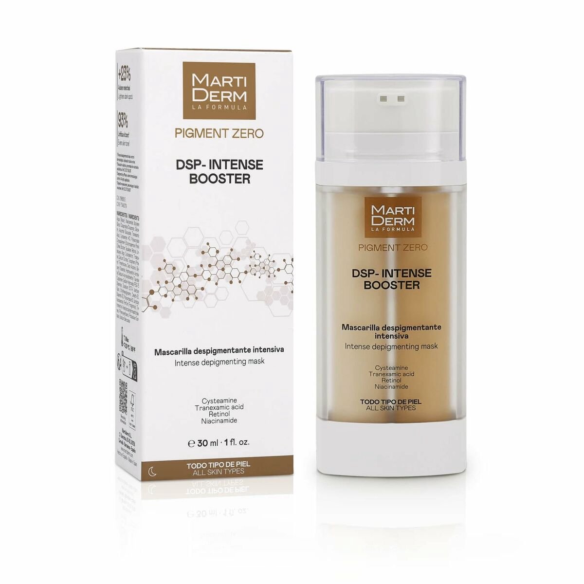 Martiderm Pigment Zero Dsp Intense Booster Intensive Depigmentierungsmaske 50ml
