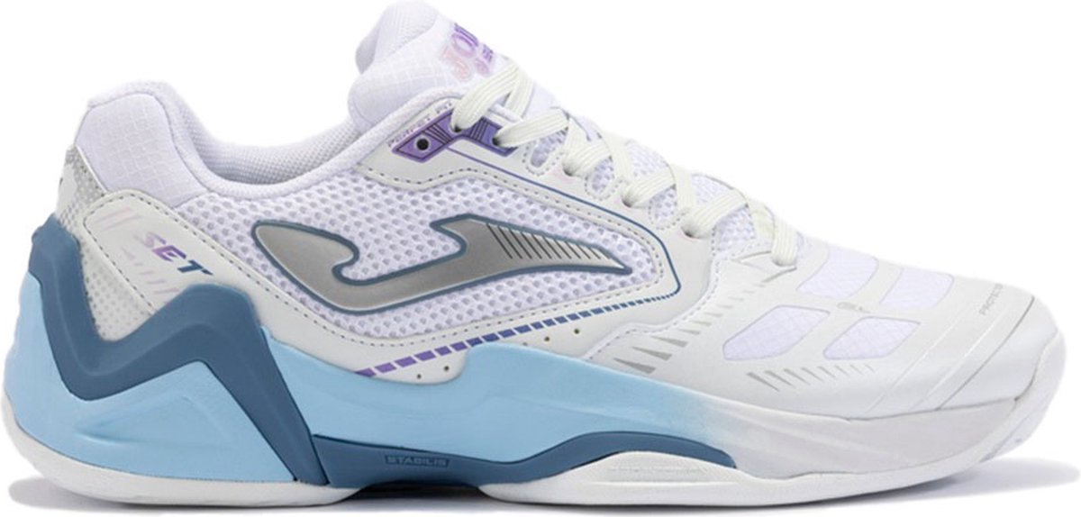 Joma Set Lady 24 TSELW, weiße Damen Tennisschuhe 37 weiß