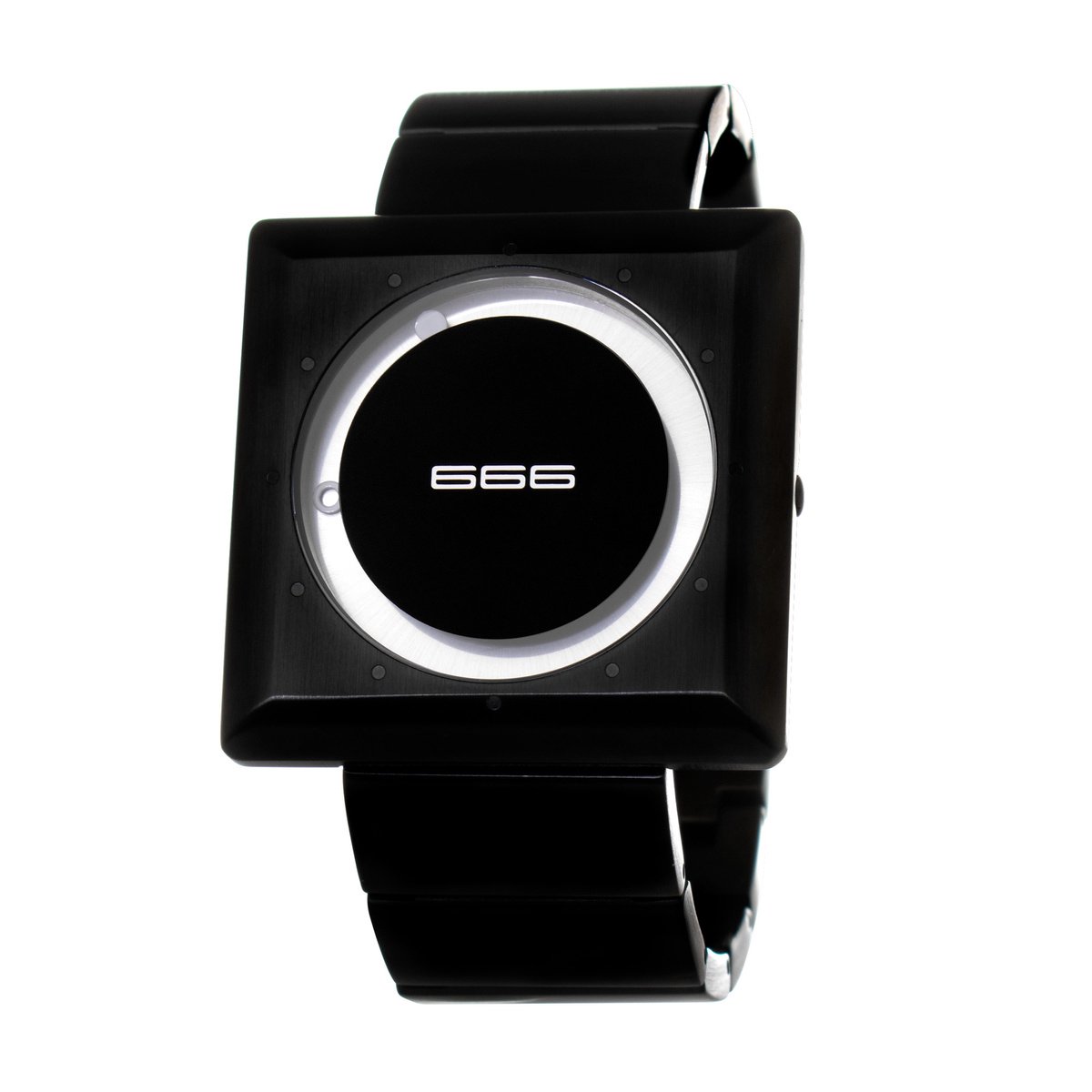 Uhr 666BARCELONA 666-060. Quarz, Farbe schwarz. Unisex.