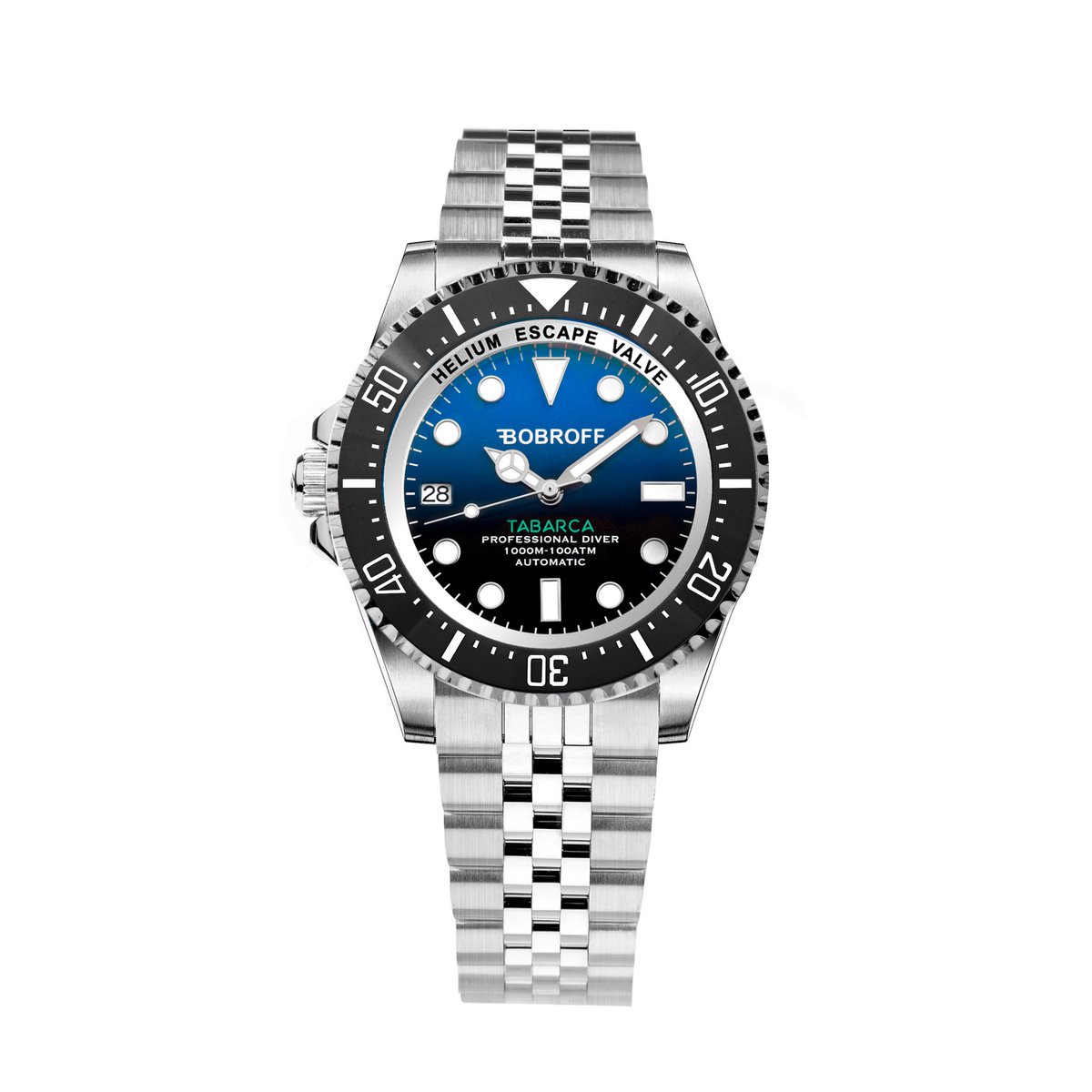 Uhr BOBROFF BF0003iJ. Automatisch, Farbe blau. Mann.