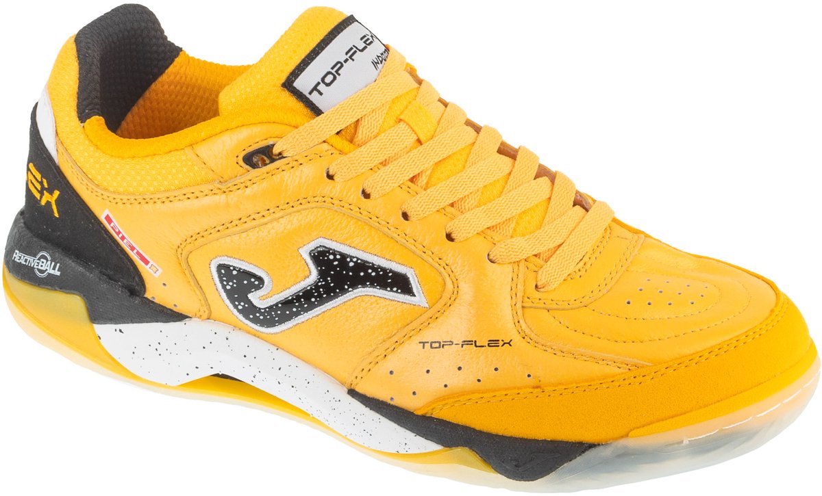 Joma Top Flex Plus TOUW IN, Herren gelbe Hallenfußballschuhe 44 gelb