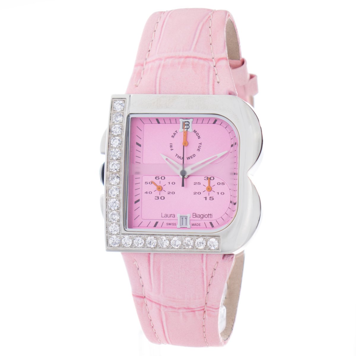 Uhr LAURA BIAGIOTTI LB0002L-RS. Quarz, Farbe rosa. Kobieta.
