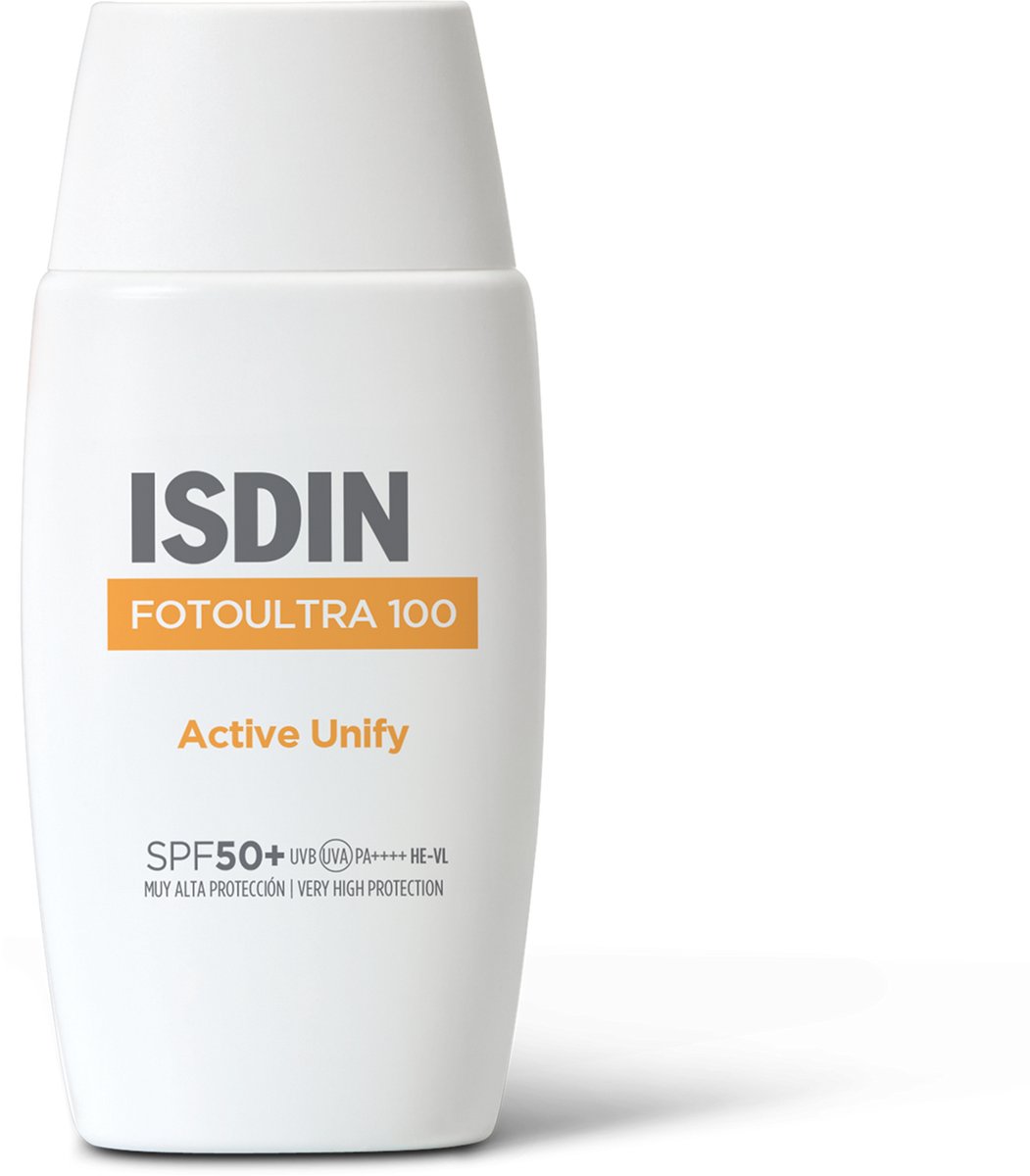 Isdin FotoUltra Active Unify Depigmentierende Gesichts-Sonnencreme LSF50+ / 50ml
