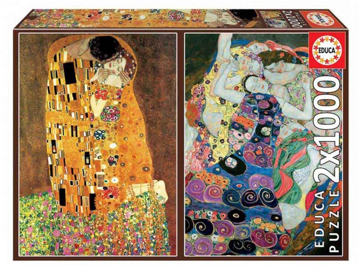 Puzzle 1000 Teile Gustav Klimt - EDUCA - Gemälde