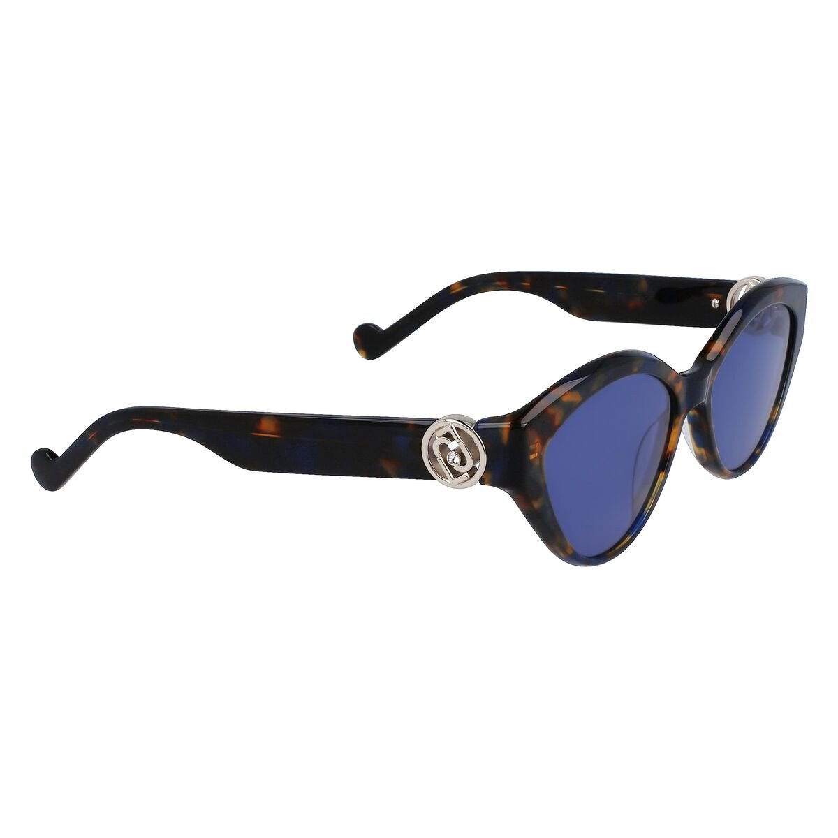 Brille LIUJO LJ767SR-460. Sonnenbrille, Farbe blau. Kobieta.