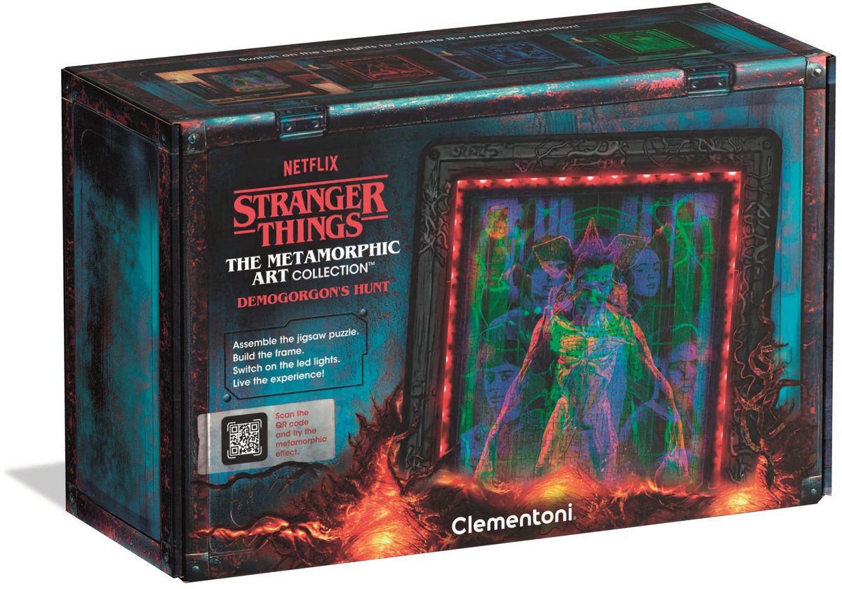 CLEMENTONI - The Morphing Collection - Stranger Things - Leuchtrahmen V3