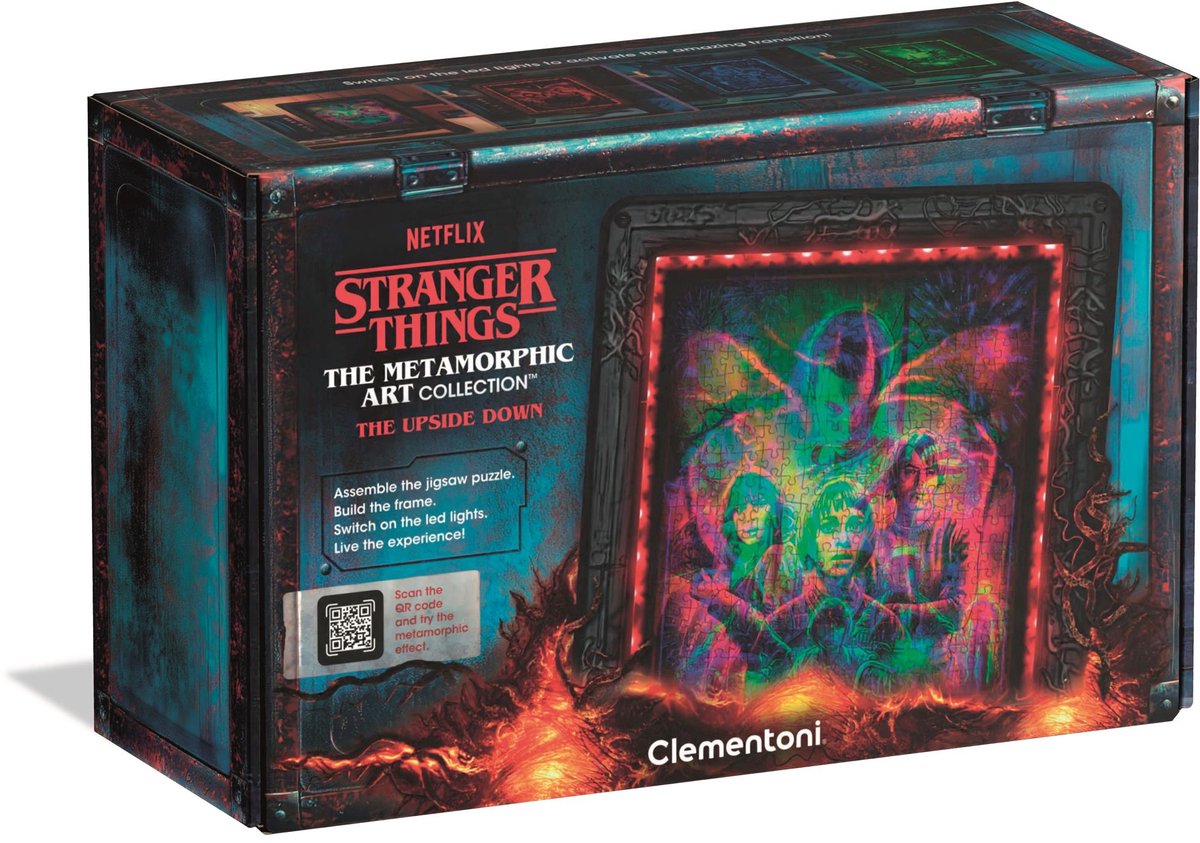 CLEMENTONI - The Morphing Collection - Stranger Things - Leuchtrahmen V1