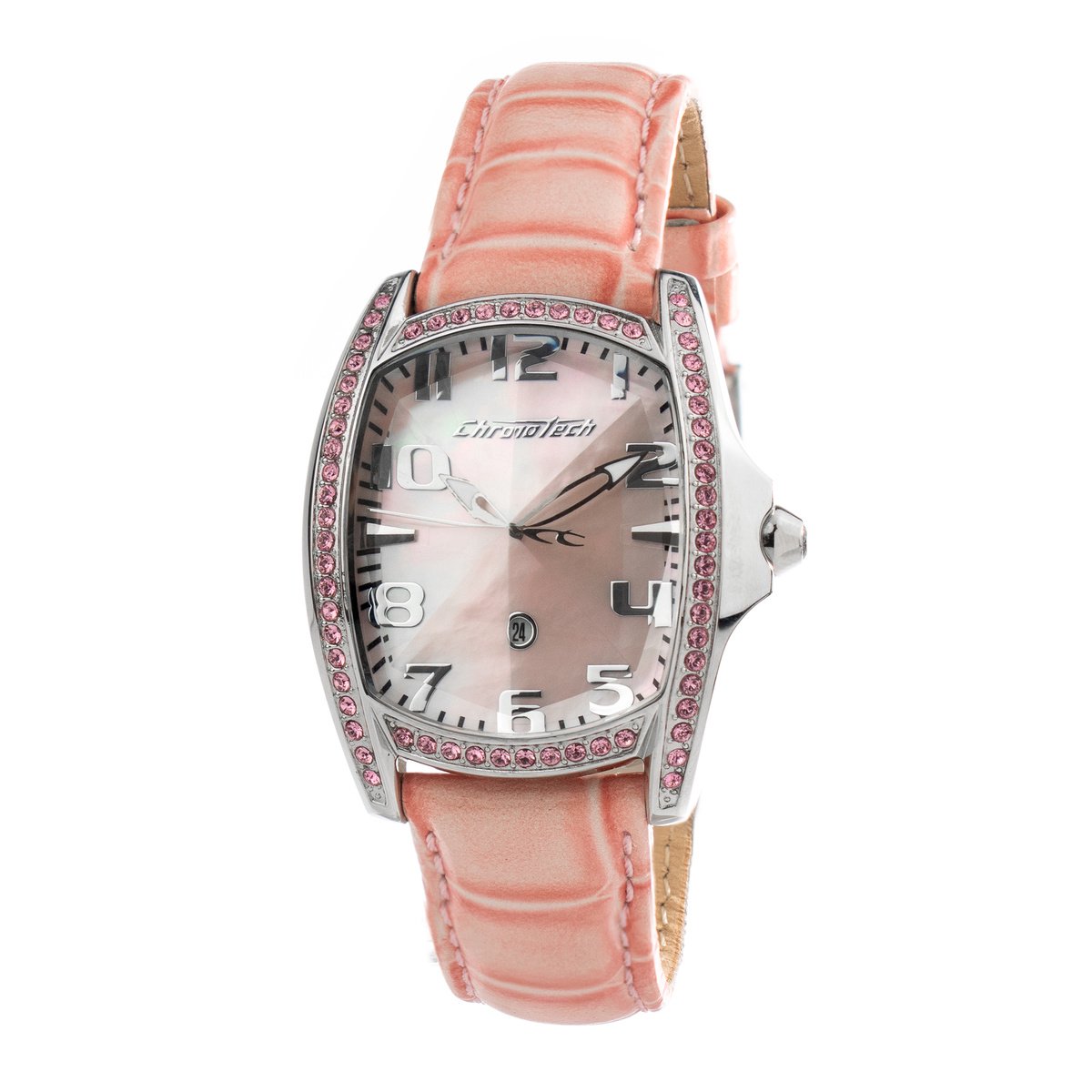 Uhr CHRONOTECH CT7988LS-27. Quarz, Farbe Rosa. Frau.