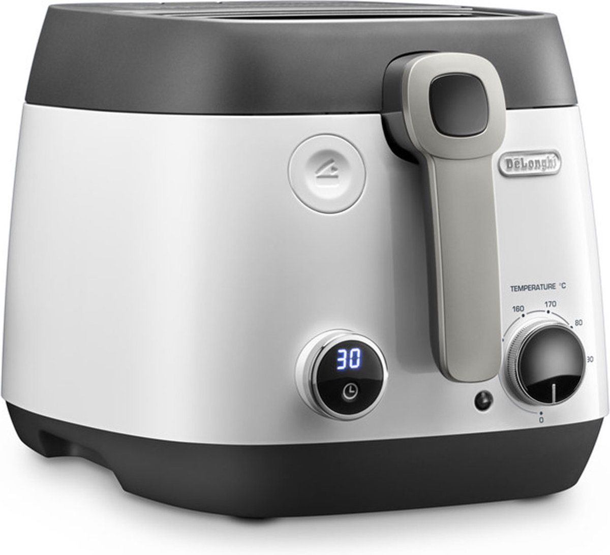 Fritteuse - DELONGHI - FS6067 - 2,4 L - 1700 W - 41,5 x 29 x 26 cm - Grau / Schwarz