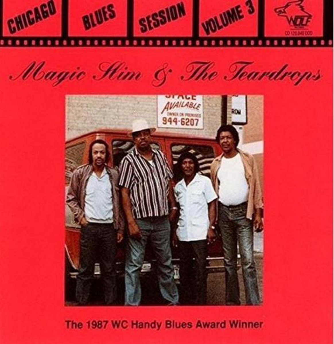 CD MAGIC SLIM & THE TEARDROPS - Chicago Blues Session Vol.3 CD120849 WOLF Nicht Japan Blues Gebraucht