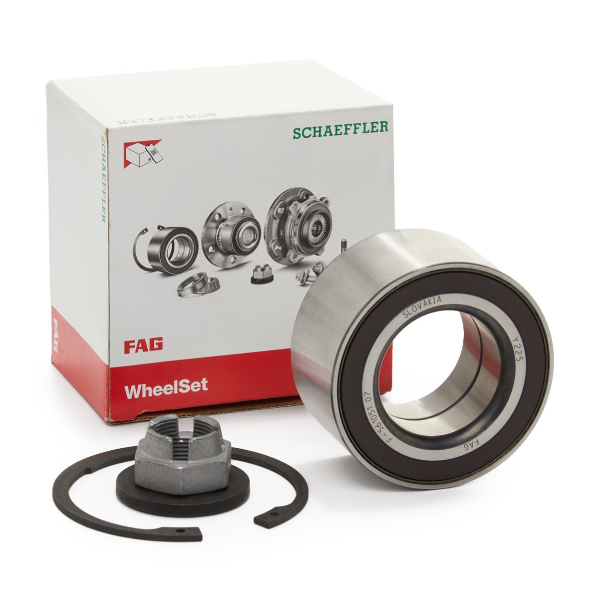 FAG Radlagersatz FORD 713 6789 70 8V411K018AA,8V411K018AB,1796001 Radlager,Radlager & Radlagersatz 2472586,8V411215BA,8V4J1K018AC,BV611215APA,1501642