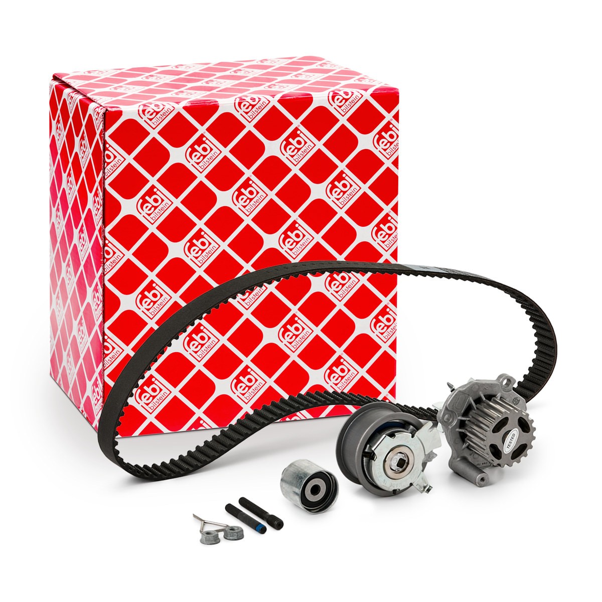 FEBI BILSTEIN Wasserpumpe + Zahnriemensatz VW,AUDI,SKODA 176589 038198119A,038198119AS3 Wasserpumpe + Zahnriemenkit