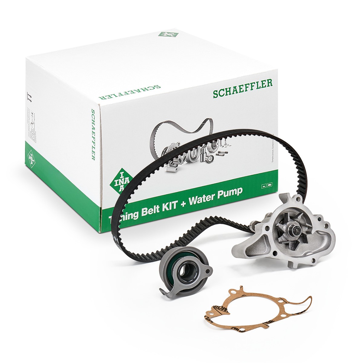 INA Wasserpumpe + Zahnriemensatz HYUNDAI,KIA,DODGE 530 0355 31 2431202270,2441002510,2441002550 Wasserpumpe + Zahnriemenkit 2510002566,2510002577