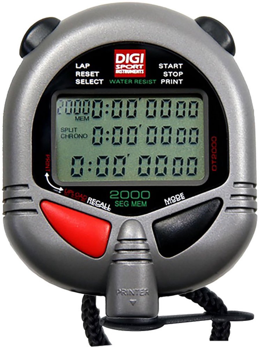 Stoppuhr 2000 Speicherplätze usb-Version Digi Sport Instruments DT2000