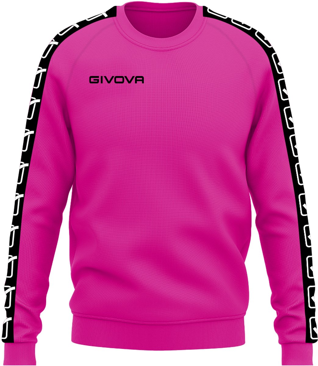 Sweatshirt mit Streifen Rundhalsausschnitt Givova