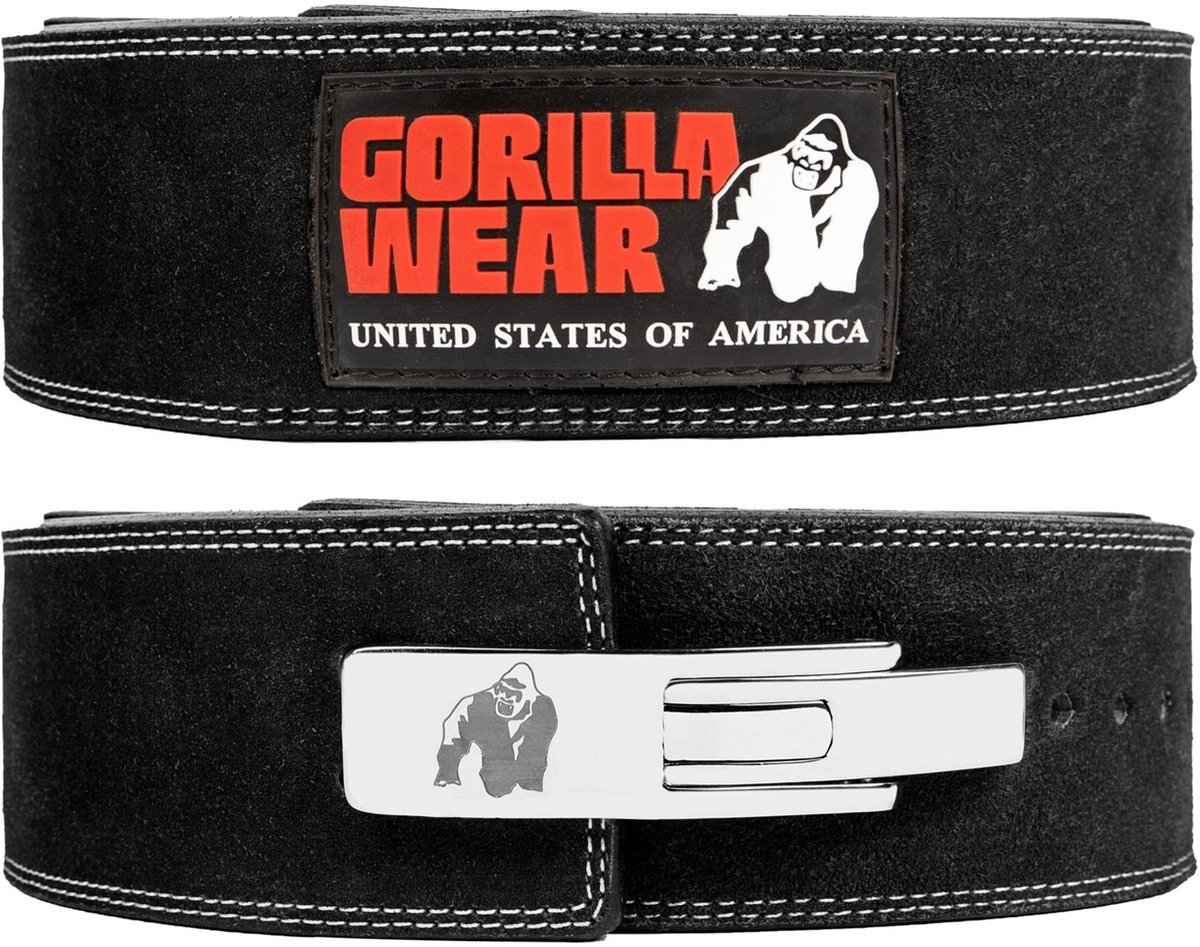 Hebegürtel aus Leder 4 Zoll Gorilla Wear