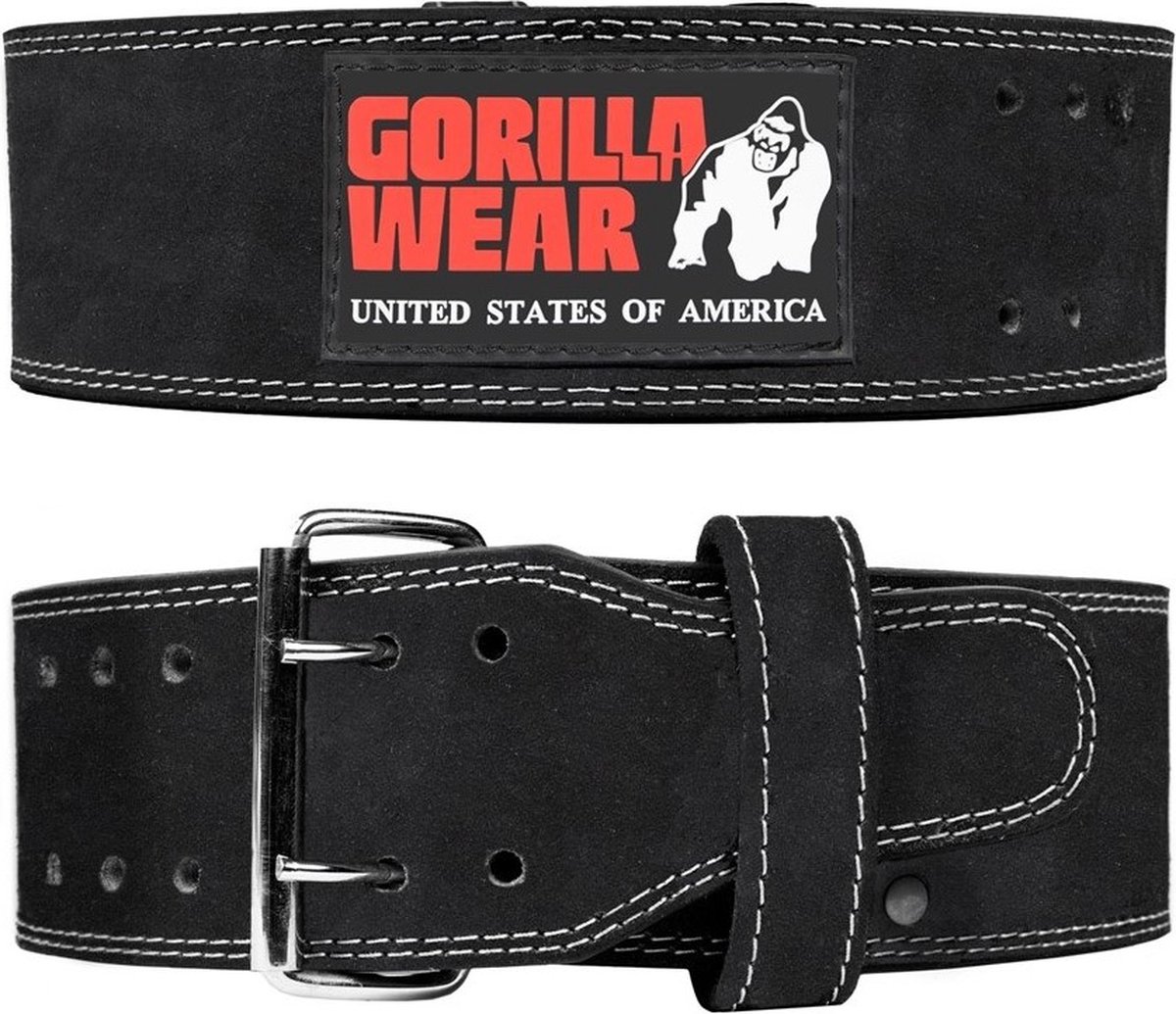 Hebegürtel aus Leder 4 Zoll Gorilla Wear