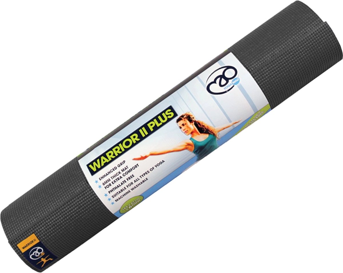 Yogamatte Fitness-Mad Yoga-Mad Warrior II Plus
