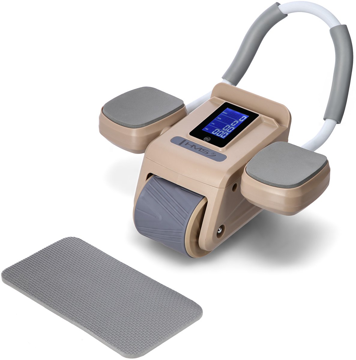 Automatisches Abdominalrad mit LCD-Bildschirm und Ladegerät HMS KA08