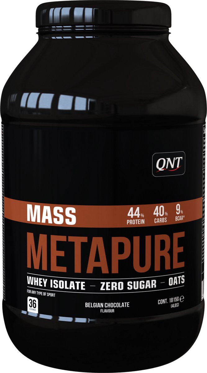 Belgische Schokolade Protein QNT Metapure Mass