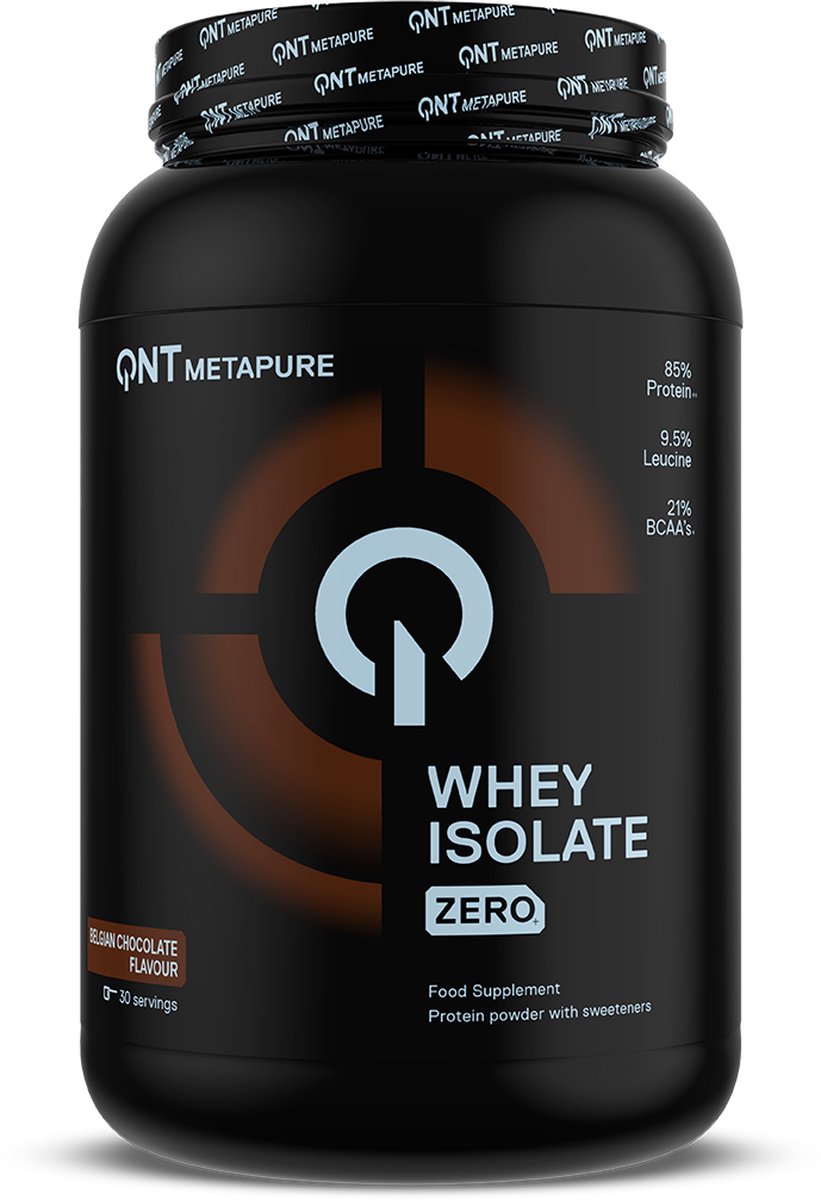 Belgische Schokolade Protein QNT Metapure Whey Isolate Zero 908 g