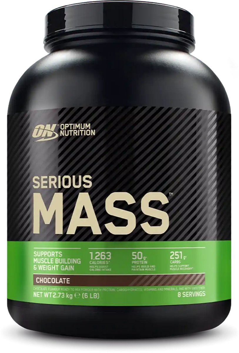 Serious Mass Schokoladen-Protein-Gainer Optimum Nutrition