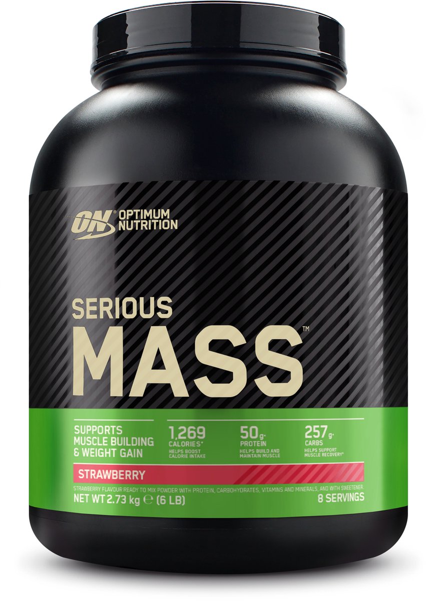 Serious Mass Proteinshake Erdbeere Optimum Nutrition