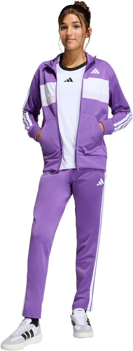 Trainingsanzug für Kinder adidas Essentials Tiberio 3-Stripes
