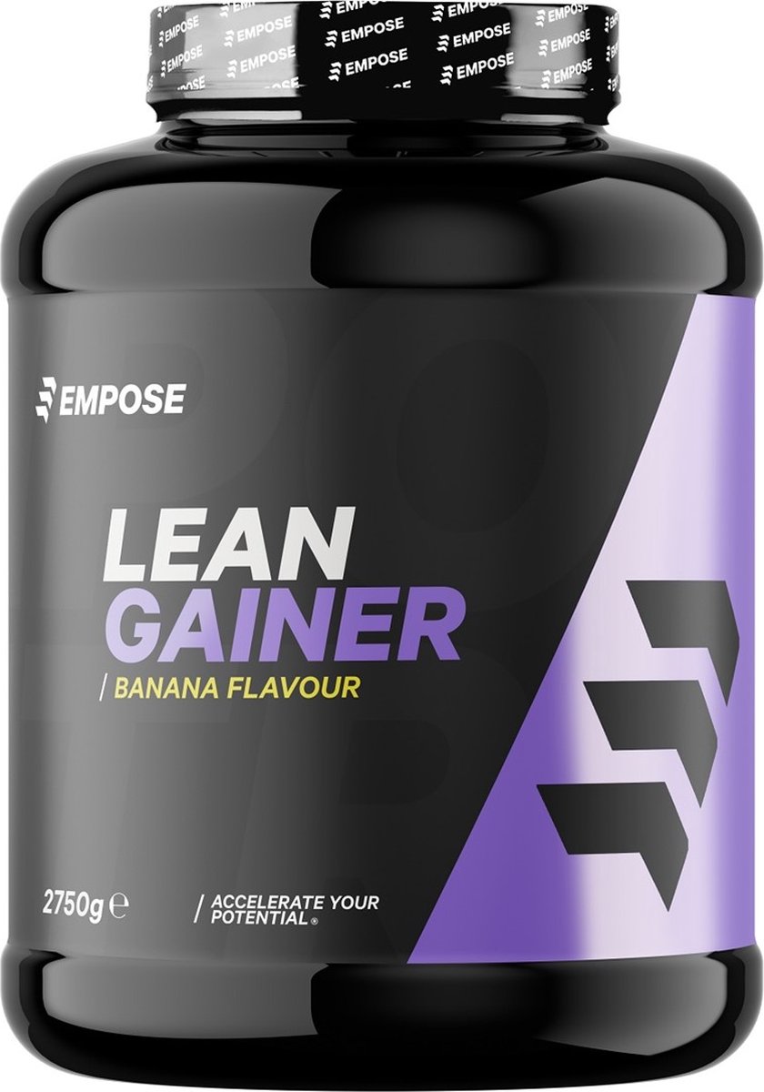 Nahrungsergänzungsmittel Empose Lean Mass Gainer Banana