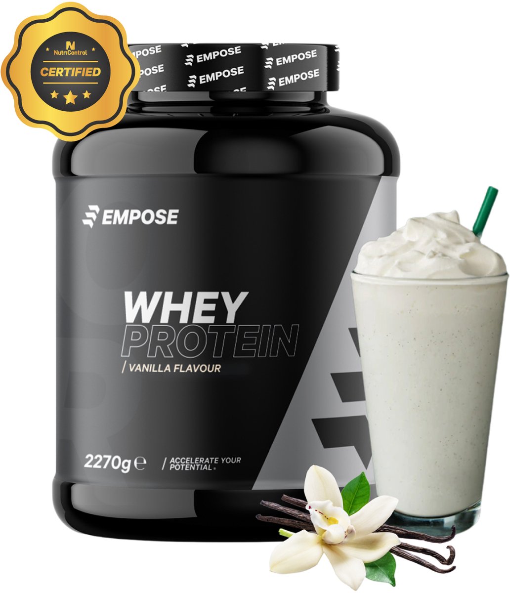Proteinpulver Empose Whey Protein-Vanille 2270 g