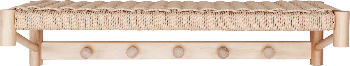 Regal aus Pappelholz und mit Webmuster House Nordic Abano