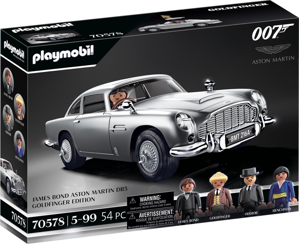 Autospiele Playmobil Aston Martin D85 Jbond