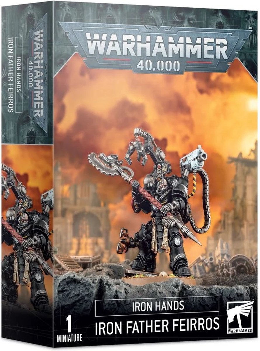 Figurine aus 17 Teilen Games Workshop Warhammer 40k - Iron Hands Feirros