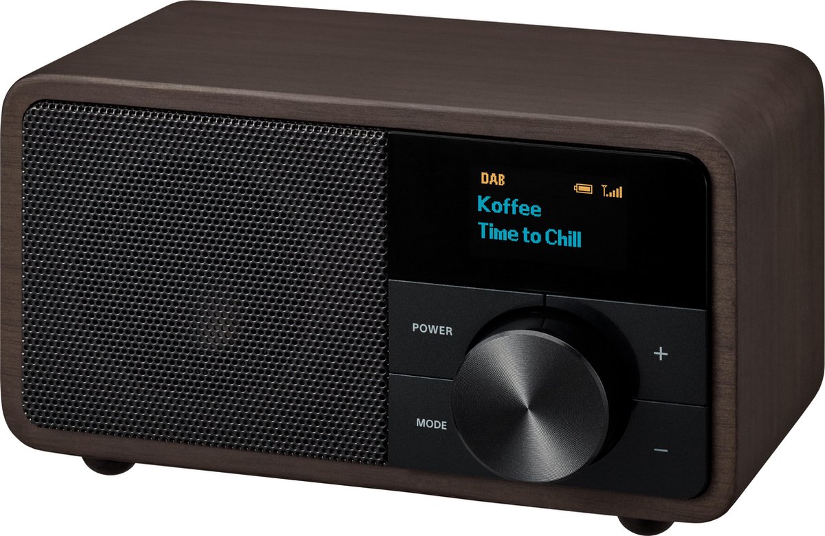 Tischradio dab+, fm aux, bluetooth Sangean Genuine Mini DDR-7