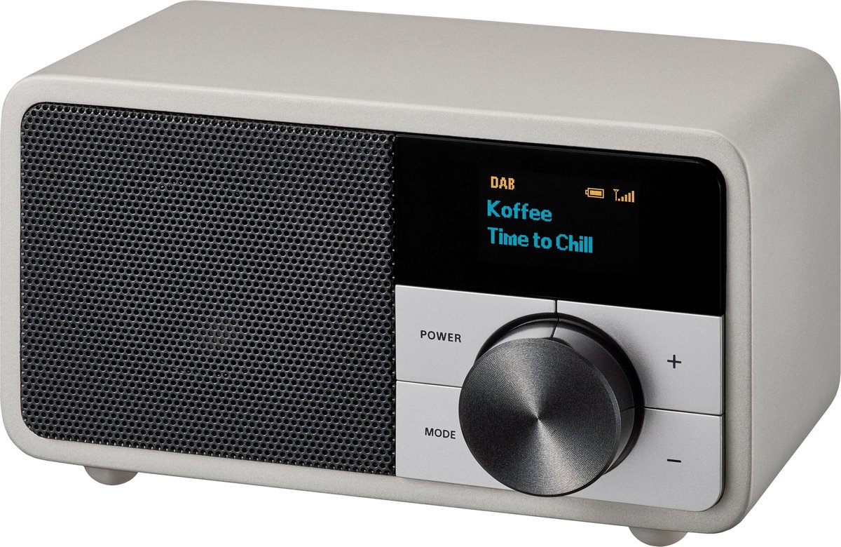 Tischradio dab+, fm aux, bluetooth Sangean Genuine Mini DDR-7