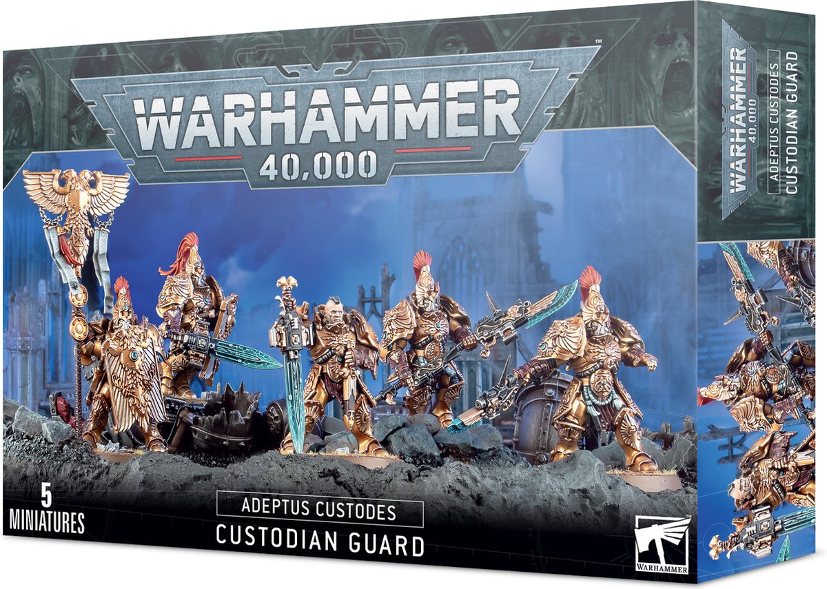 Figurine Games Workshop Warhammer 40k - Adeptus Custodes Custodian Guard