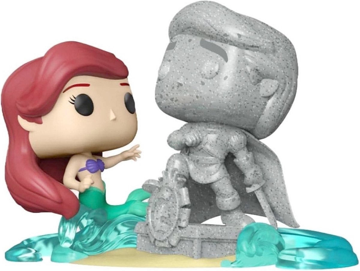 Sammlerfigur aus Vinyl Funko Disney POP Ultimate Princess- Ariel & Statue Eric